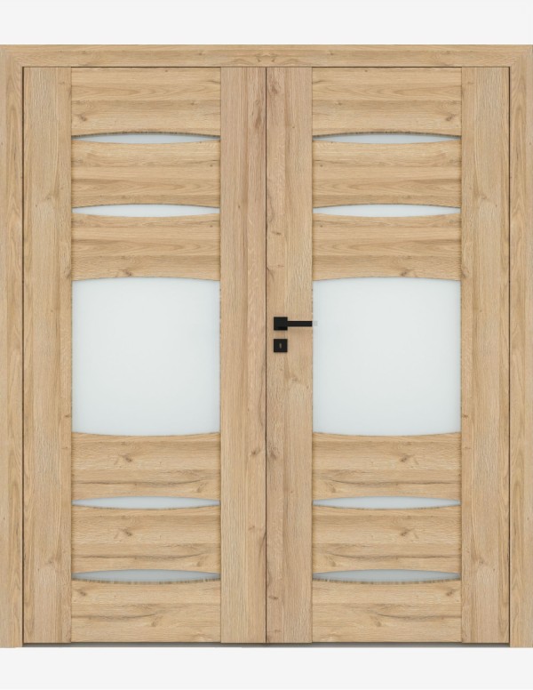 Double interior doors "ENA 3" Non-rebated