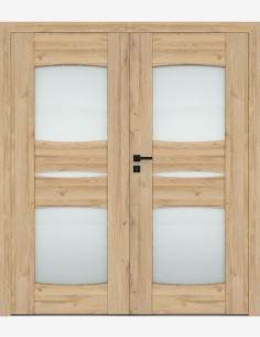 Double interior doors "ENA 4" Non-rebated