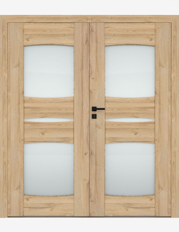 Double interior doors "ENA 4" Non-rebated