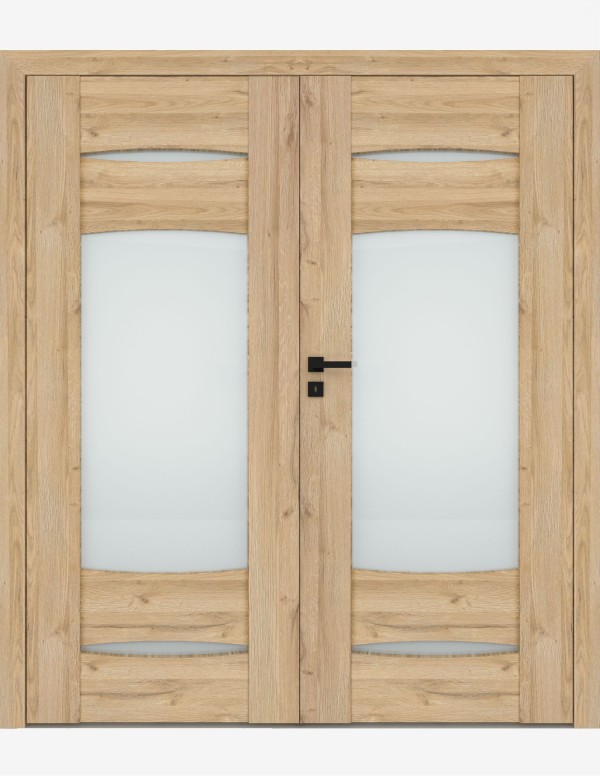 Double interior doors "ENA 5" Non-rebated