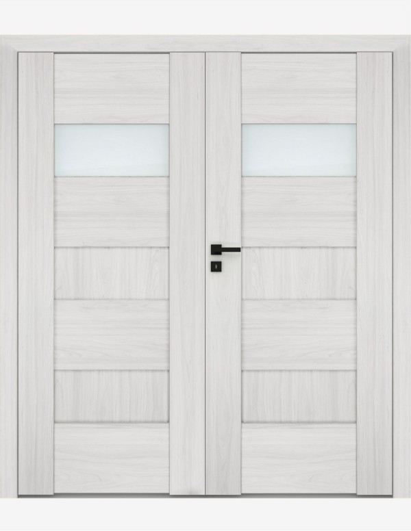 Double interior doors "SOLTE 2" Non-rebated