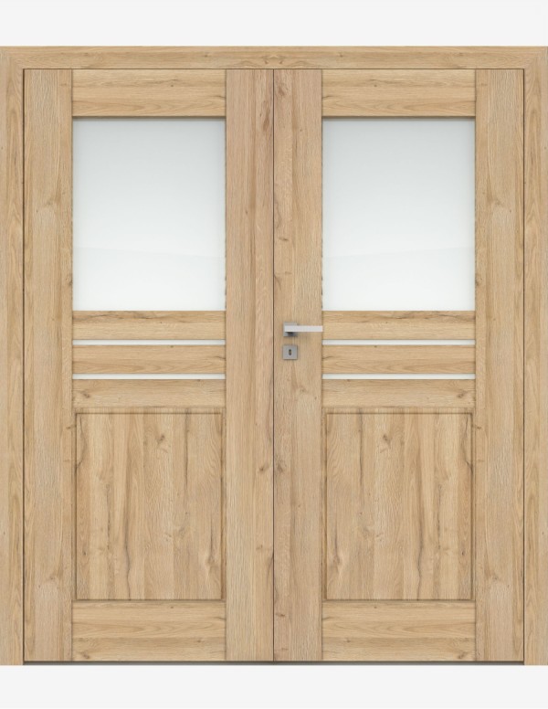 Double interior doors "PIANO 2" Non-rebated