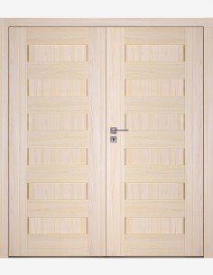 Dvigubos vidaus durys "SCALA A" Be užlaidos