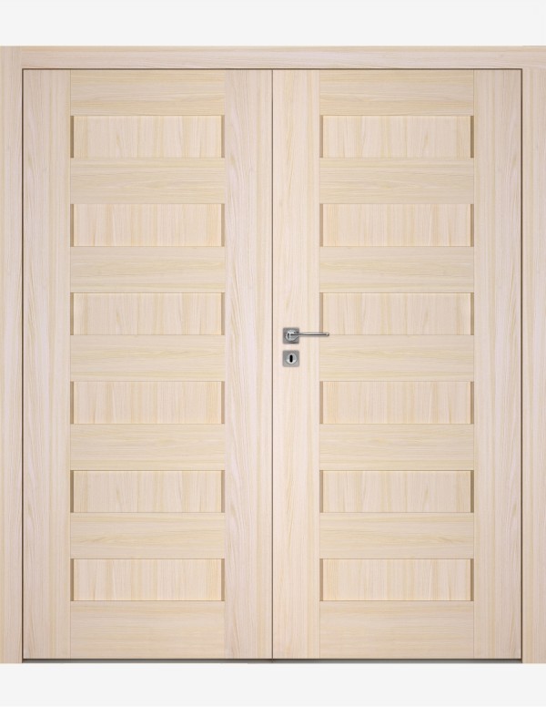 Double interior doors "SCALA A" Non-rebated