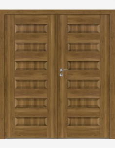 Double interior doors "SCALA B" Non-rebated