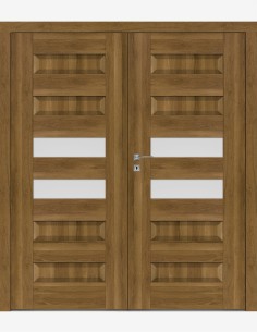 Dvigubos vidaus durys "SCALA B6" Be užlaidos