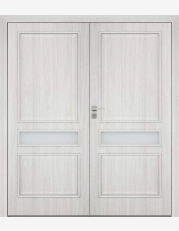 Double interior doors "CARLA 20" Non-rebated