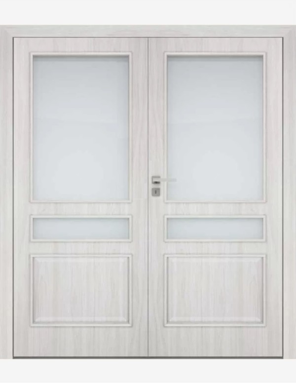 Double interior doors "CARLA 30" Non-rebated