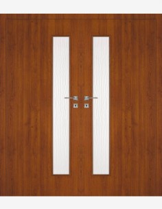 Dvigubos vidaus durys "DECO 10" Be užlaidos