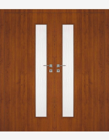 Dvigubos vidaus durys "DECO 10" Be užlaidos