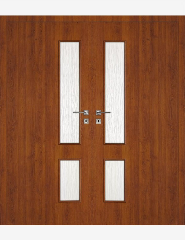 Double interior doors "DECO 20" Non-rebated