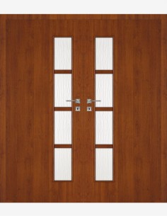 Dvigubos vidaus durys "DECO 30" Be užlaidos