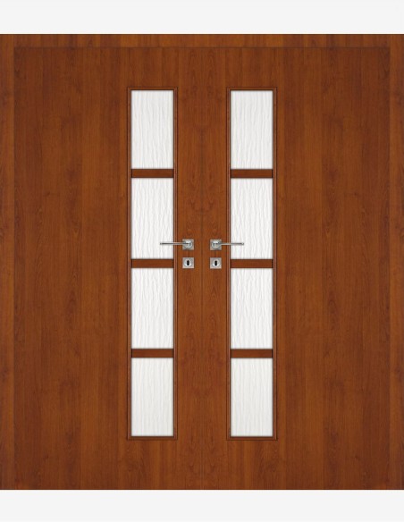 Dvigubos vidaus durys "DECO 30" Be užlaidos