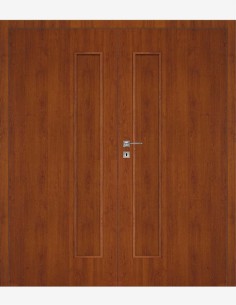 Dvigubos vidaus durys "DECO 40" Be užlaidos