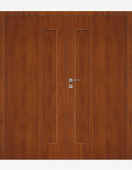 Dvigubos vidaus durys "DECO 40" Be užlaidos