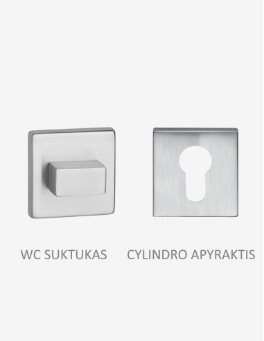 Double interior doors "PREMIUM 8" Non-rebated