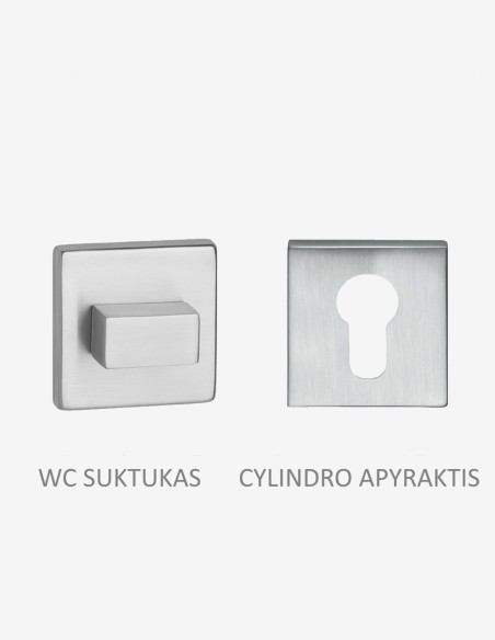 Double interior doors "PREMIUM 8" Non-rebated