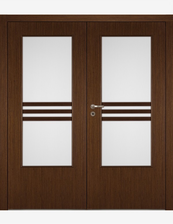 Double interior doors "ARTE 10" Non-rebated