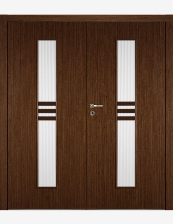 Double interior doors "ARTE 40" Non-rebated