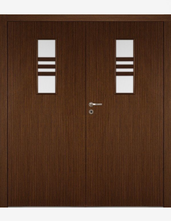 Double interior doors "ARTE 80" Non-rebated