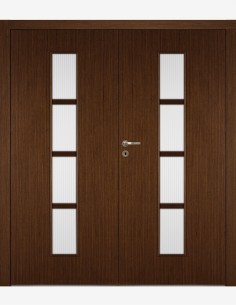 Double interior doors "ARTE 50" Non-rebated