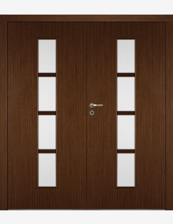 Double interior doors "ARTE 50" Non-rebated