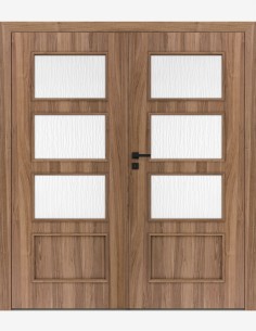 Double interior doors "MODERN 40" Non-rebated