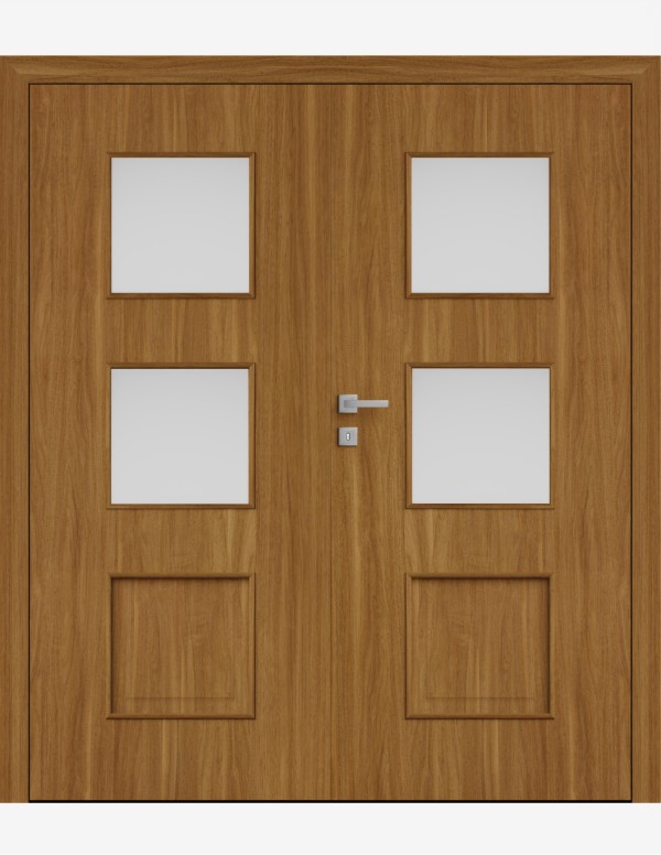 Double interior doors "KANON 40" Non-rebated