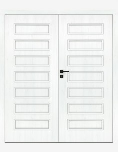 Double interior doors "PLUS 10" Non-rebated