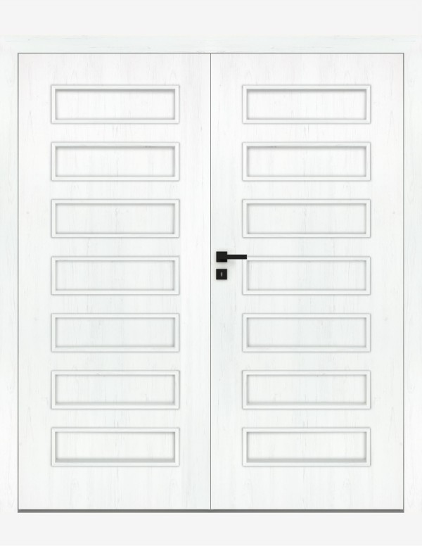 Double interior doors "PLUS 10" Non-rebated