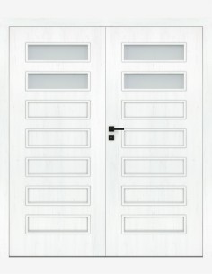 Double interior doors "PLUS 20" Non-rebated
