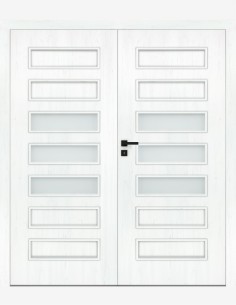 Dvigubos vidaus durys "PLUS 50" Be užlaidos