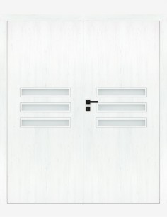 Double interior doors "PLUS 70" Non-rebated