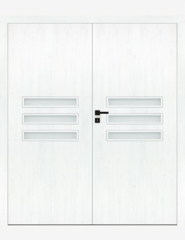 Double interior doors "PLUS 70" Non-rebated