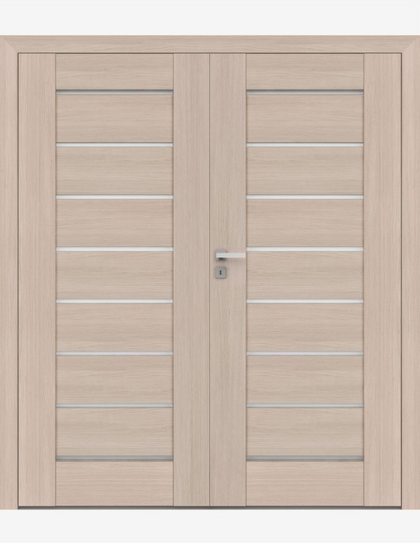 Double interior doors "PREMIUM 0" Non-rebated