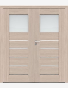 Double interior doors "PREMIUM 1" Non-rebated