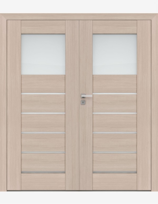 Double interior doors "PREMIUM 1" Non-rebated