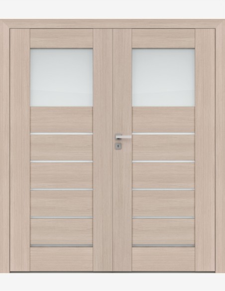 Double interior doors "PREMIUM 1" Non-rebated