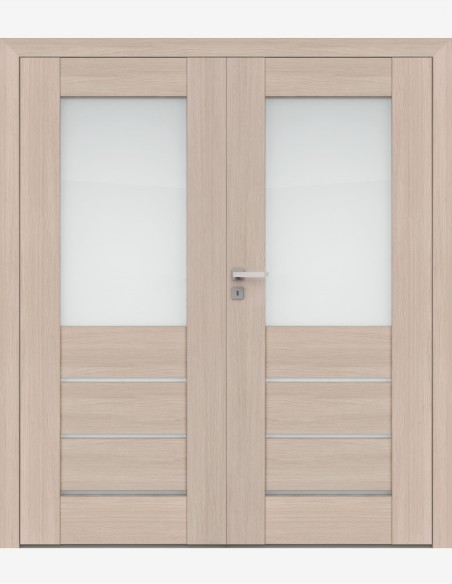 Double interior doors "PREMIUM 2" Non-rebated