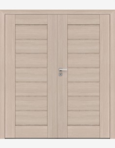 Double interior doors "PREMIUM 4" Non-rebated