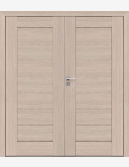 Dvigubos vidaus durys "PREMIUM 4" Be užlaidos