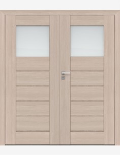 Dvigubos vidaus durys "PREMIUM 5" Be užlaidos