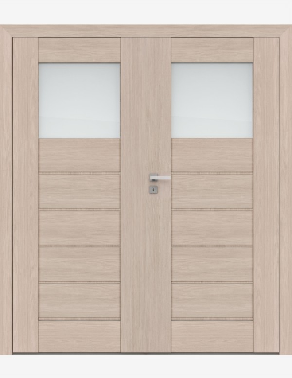 Double interior doors "PREMIUM 5" Non-rebated