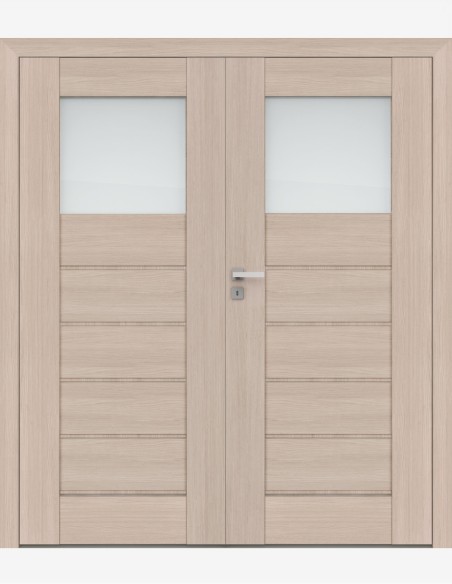 Double interior doors "PREMIUM 5" Non-rebated