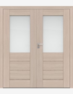 Double interior doors "PREMIUM 6" Non-rebated