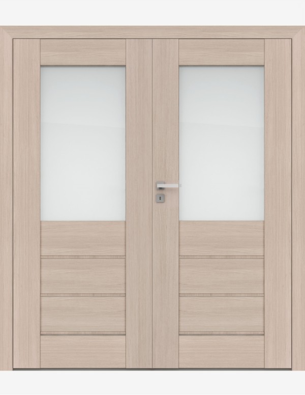 Double interior doors "PREMIUM 6" Non-rebated