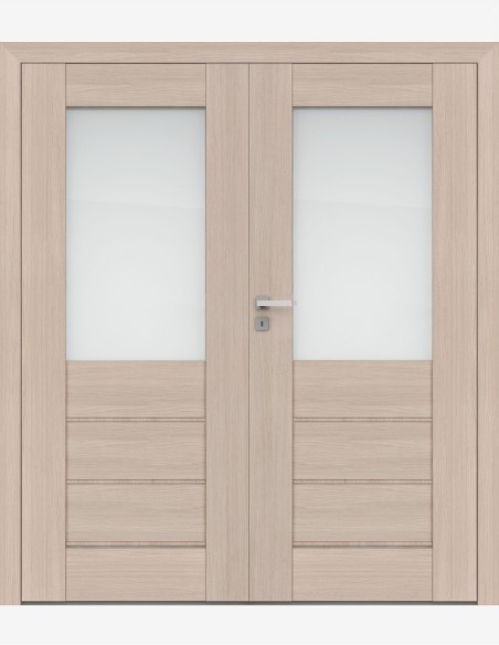 Double interior doors "PREMIUM 6" Non-rebated