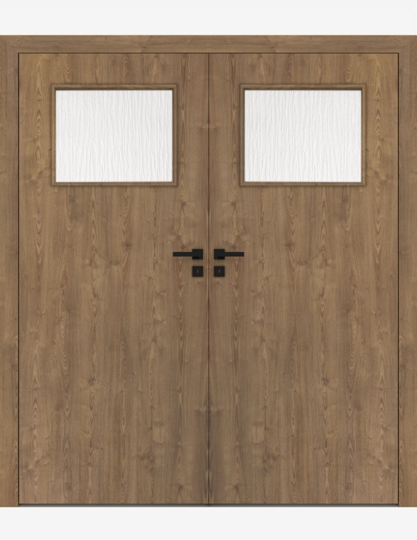 Double interior doors "STANDARD 20" Non-rebated