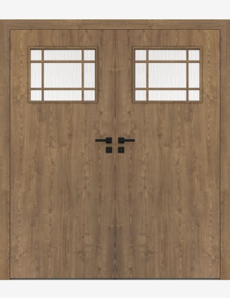 Dvigubos vidaus durys "STANDARD 20S" Be užlaidos