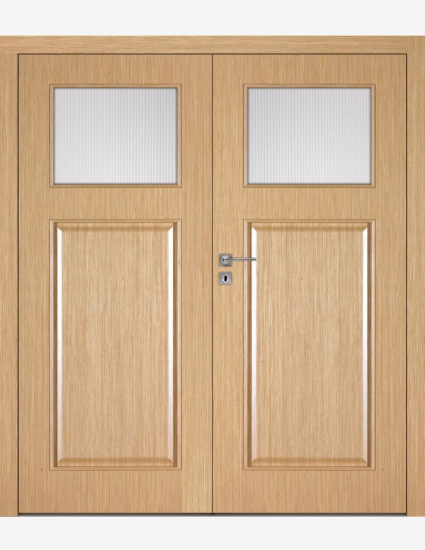 Double interior doors "FANO 20" Non-rebated